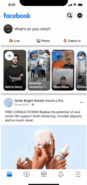 קמפיין פייסבוק עם אופטימזציה לשיחות נכנסות